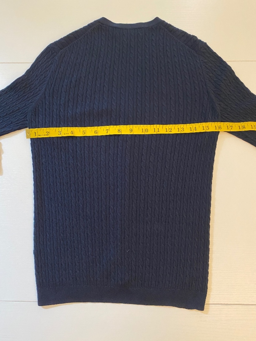 Brooks Brothers Women's Silk Cashmere Cable Knit Cardigan in Navy Size Small - Picture 8 of 10